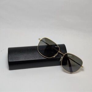 NEW Randolph Cecil CL006 Pilot Gold/Gray Unisex Sunglasses 140/18/ 56mm